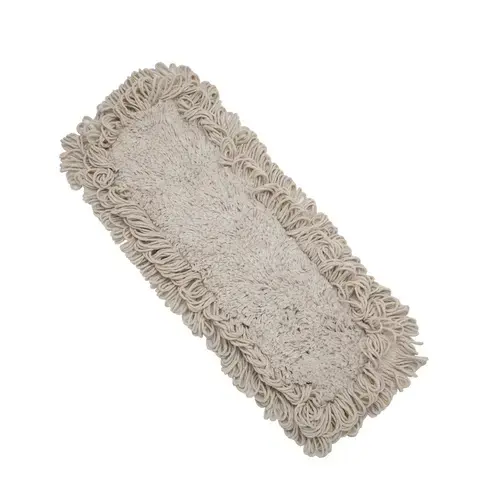 DUST MOP HEAD DISPOSIBLE W/FRINGELOOPED-END - FITS 5